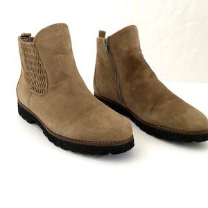 Earthies Madrid Suede Boots Taupe